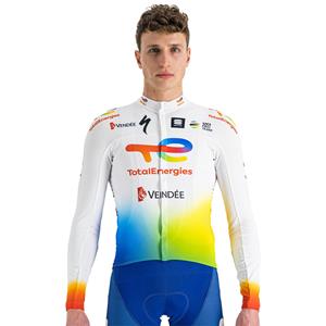 Sportful TEAM TOTALENERGIES Fietsshirt met lange mouwen Pro Race 2023 fietsshirt met lang