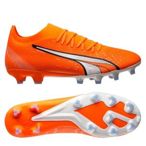 PUMA Ultra Match FG/AG Supercharge - Oranje/Wit/Blauw Dames