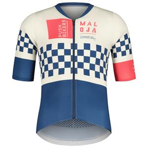 Maloja Shirt met korte mouwen PushbikersM. Aero fietsshirt met korte mouwen, voo