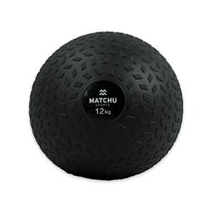 Matchu Sports Slam ball 12kg - Zwart - Rubber