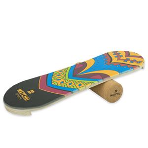 Matchu Sports Balance board - Trickboard - Blauw, Oranje, Zwart, Paars - 100% hout