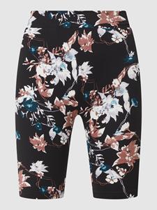 urbanclassics Urban Classics Frauen Shorts Ladies Soft Aop Cycle in schwarz