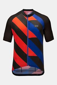 Gore Wear Signal Jersey Mens Zwart/Rood