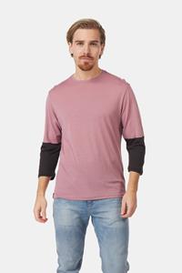 Patagonia Merino 3/4 Sleeve Bike Jersey Rood/Zwart