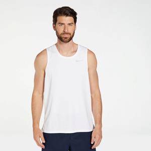 Nike miler hardlooptanktop wit heren heren