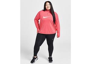 Nike Laufshirt "Dri-FIT Swoosh Womens Half-Zip Long Sleeve Top (Plus)"