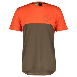 Scott - Trail Flow Dri S/S - Fietsshirt, bruin