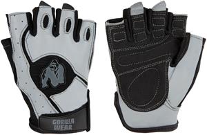 Gorilla Wear Mitchell Training Gloves - Fitness Handschoenen - Zwart / Grijs - 2XL