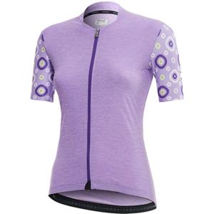 DOTOUT Dames Check Wielershirt