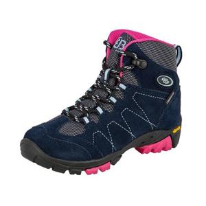 Brütting Wanderstiefel Berge Hoch Mädchen Marine/rosa/blau Mt 28