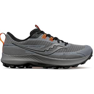 Saucony Peregrine 13 GTX - Trailrunningschuhe - Herren Gravel / Black 40