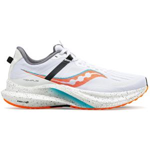 Saucony Tempus - Laufschuhe - Herren White / Vizi Orange 41