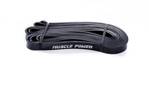 Muscle Power XL Power Band - Weertandsband - Zwart - Light