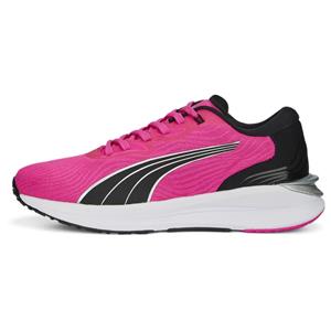 PUMA Electrify NITRO 2 hardloopschoenen voor Dames, Zwart/Zilver, Maat 35,5