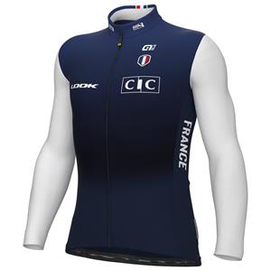 Alé FRANSE NATIONAAL TEAM Shirt met lange mouwen 2023 fietsshirt met lange mouwen, v