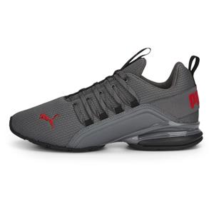 PUMA Axelion Refresh hardloopschoenen voor Heren, Zwart/Grijs, Maat 41