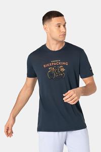 Supernatural M Bikepacking Tee Donkerblauw