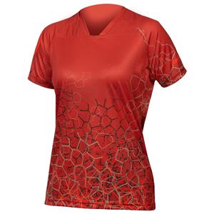 Endura SingleTrack Print T-Shirt Damen LTD Cayenne S