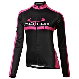 Bobteam Wielershirt,  dames shirt met lange mouwen Colors damesfietsshirt met lan