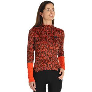 Gore Wear GORE Damesshirt met lange mouwen Progress Thermo Rain Camo damesfietsshirt met l