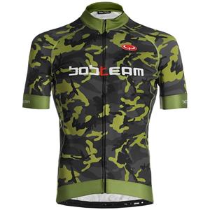 Bobteam Wielrenshirt,  Shirt met korte mouwen Amo Camo, voor heren, Fiets