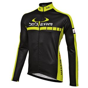 Bobteam Wielrenshirt,  fietsshirt met lange mouwen Colors, voor heren, Fi