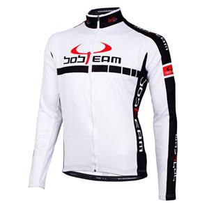 Bobteam Wielrenshirt,  fietsshirt met lange mouwen Colors, voor heren, Fi