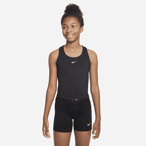 Dri-FIT Swoosh Tanktop-sport-bh voor meisjes - Zwart