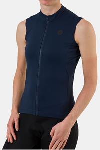 AGU Layered Racertop Essential Fietsshirt Dames Lichtblauw/Marineblauw