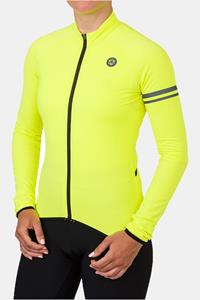 AGU LS Essential Thermo Fietsshirt Geel