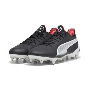 Puma King Ultimate SG Breakthrough - Zwart/Wit/Fire Orchid