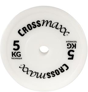 Lifemaxx Crossmaxx Hollow Technique Plate - 50 mm - 5 kg - Wit