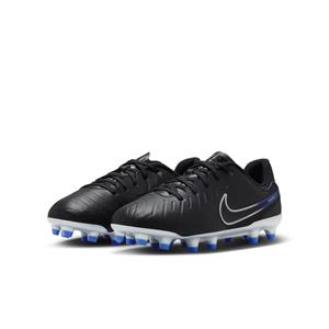 Nike Tiempo Legend 10 Academy MG Shadow - Zwart/Zilver/Blauw Kids