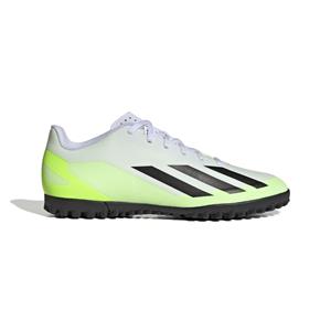 Adidas X Crazyfast .4 TF Crazyrush - Wit/Zwart/Lucid Lemon