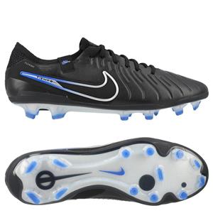 Nike Tiempo Legend 10 Elite FG Shadow - Zwart/Zilver/Blauw