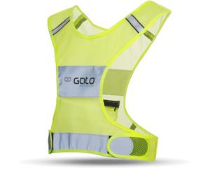 Gato Sports X vest reflective neongeel 