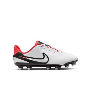 Nike Tiempo Legend 10 Academy MG Ready - Wit/Zwart/Rood Kids