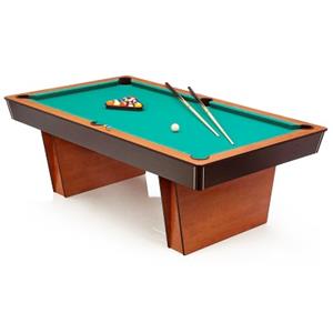 Biljarttafel Lugano, 6 ft., Houten plaat