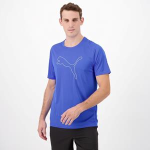 Puma hardloopshirt blauw heren