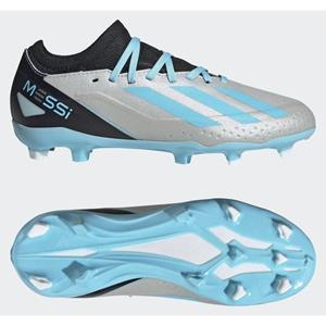 Adidas X Crazyfast Messi .3 FG Infinito - Zilver/Bliss Blue/Zwart Kids