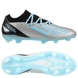 Adidas X Crazyfast Messi .3 FG Infinito - Zilver/Bliss Blue/Zwart