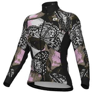 Alé  Women's PR-E Falena L/S Jersey - Fietsshirt, zwart/grijs