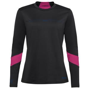 Vaude  Women's Qimsa L/S Logo Shirt - Fietsshirt, zwart