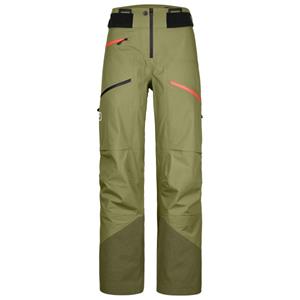 Ortovox  Women's 3L Deep Shell Pants - Skibroek, olijfgroen