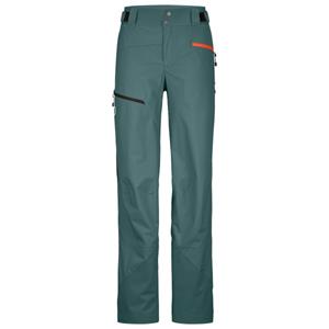 Ortovox  Women's Mesola Pants - Skibroek, blauw/turkoois