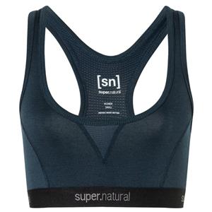 Super.Natural  Women's Tundra 220 Semplice Bra - Sportbeha, blauw