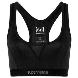 Super.Natural  Women's Tundra 220 Semplice Bra - Sportbeha, zwart