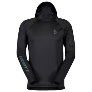 Scott  Hoody Trail Storm L/S - Fietsshirt, zwart