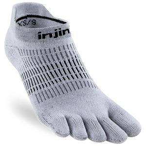 Injinji  Women's Run Lightweight No-Show - Hardloopsokken, grijs