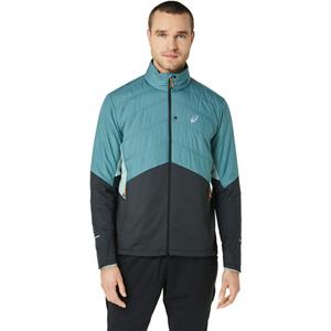 Asics Laufjacke WINTER RUN JACKET FOGGY TEAL/GRAPHITE GREY